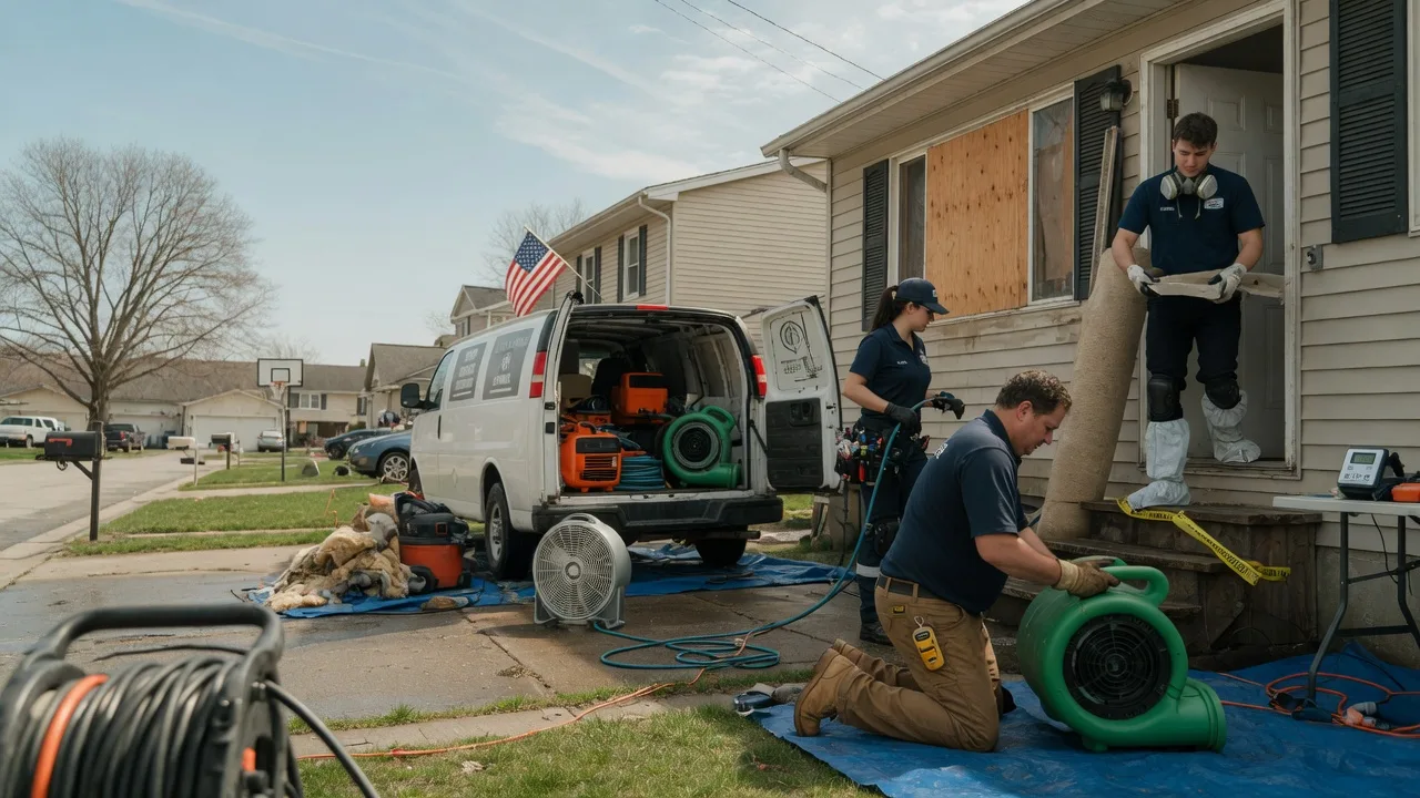 Water Damage Restoration in Fenelton, PA near me